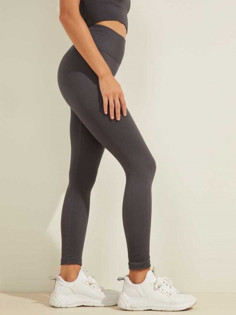 Leggings Guess Alma Seamless Femme Bleu Marine | 04165-LPVQ