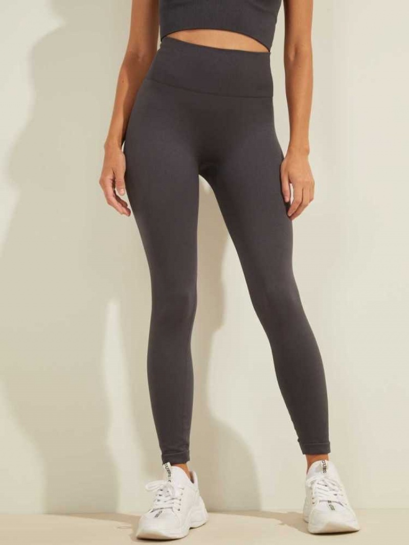 Leggings Guess Alma Seamless Femme Bleu Marine | 04165-LPVQ