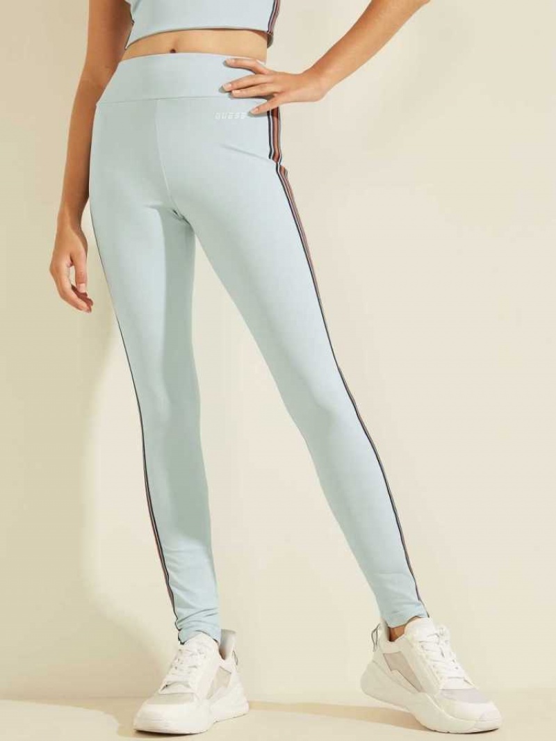 Leggings Guess Ethel Femme Bleu Clair | 67491-IUCM