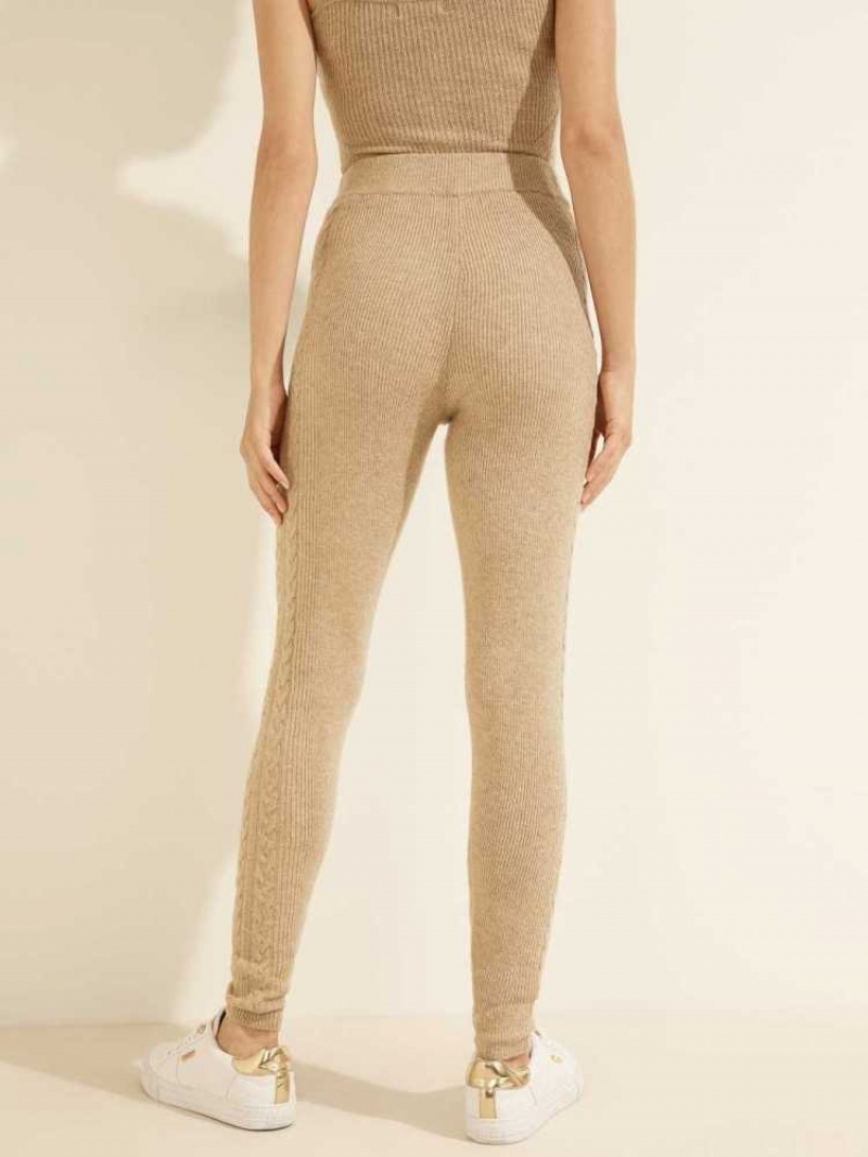 Leggings Guess Serena Femme Grise | 85137-WOTR