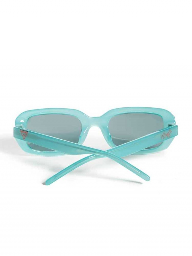 Lunette de Soleil Guess Originale x Anna Nicole Smith Femme Bleu | 10749-LTRC