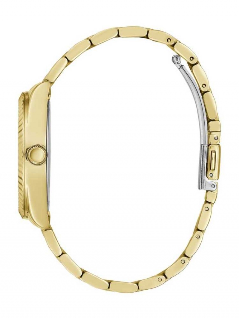 Montre Guess Gold-Tone Analog Femme Multicolore | 14052-DBQV