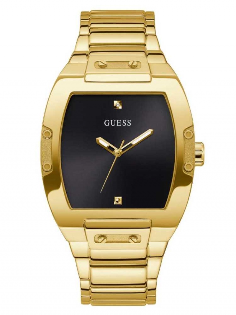 Montre Guess Gold-Tone Barrel Analog Homme Multicolore | 71684-WMBD