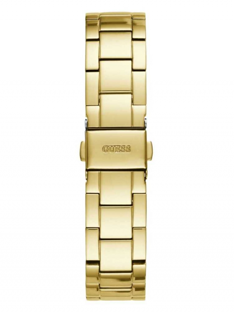 Montre Guess Gold-Tone Chrono-Look Femme Doré | 03629-HGEL