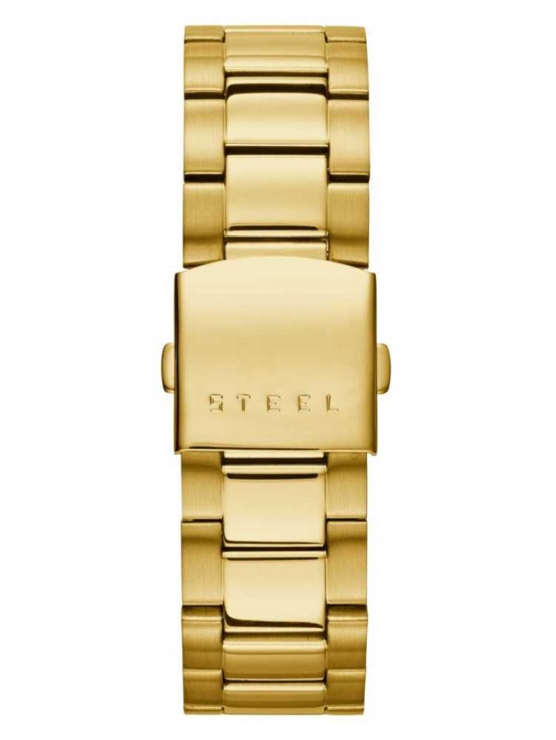 Montre Guess Gold-Tone Classiche Femme Doré | 61579-YIBF