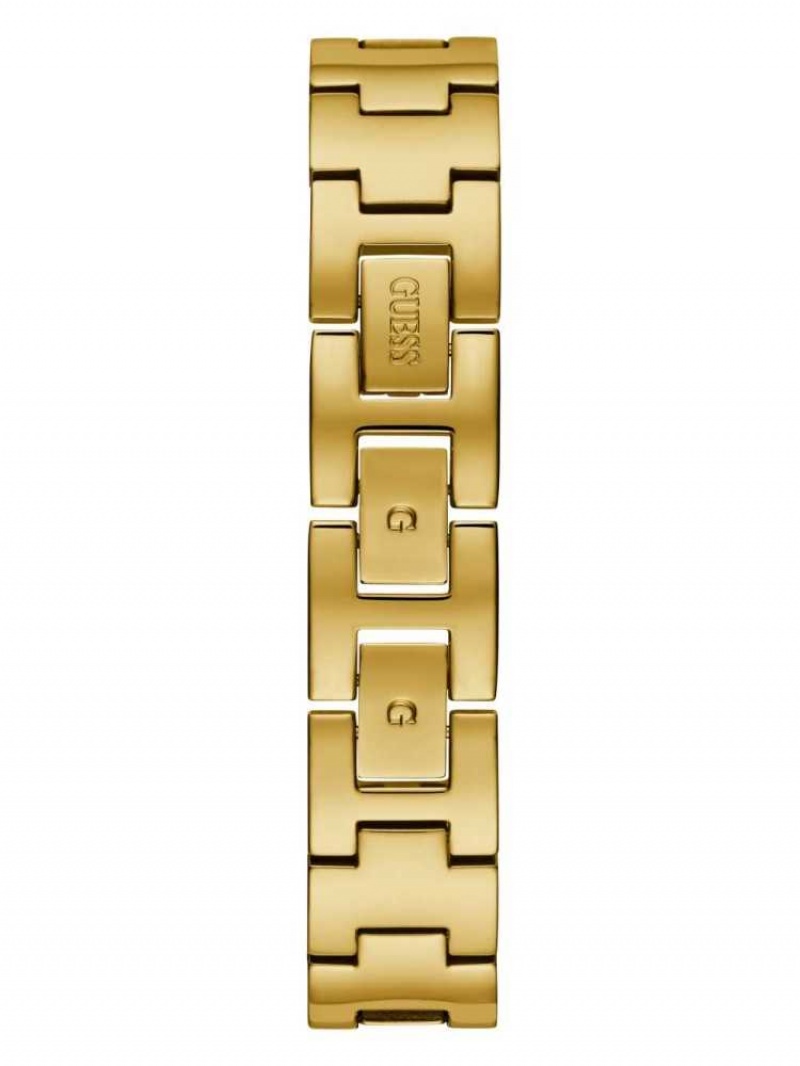 Montre Guess Gold-Tone Diamond Mesh Femme Doré | 32857-CPNT