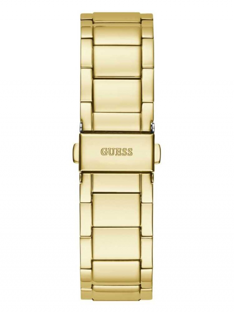 Montre Guess Gold-Tone Exposed Dial Analog Femme Multicolore | 26059-PDRI