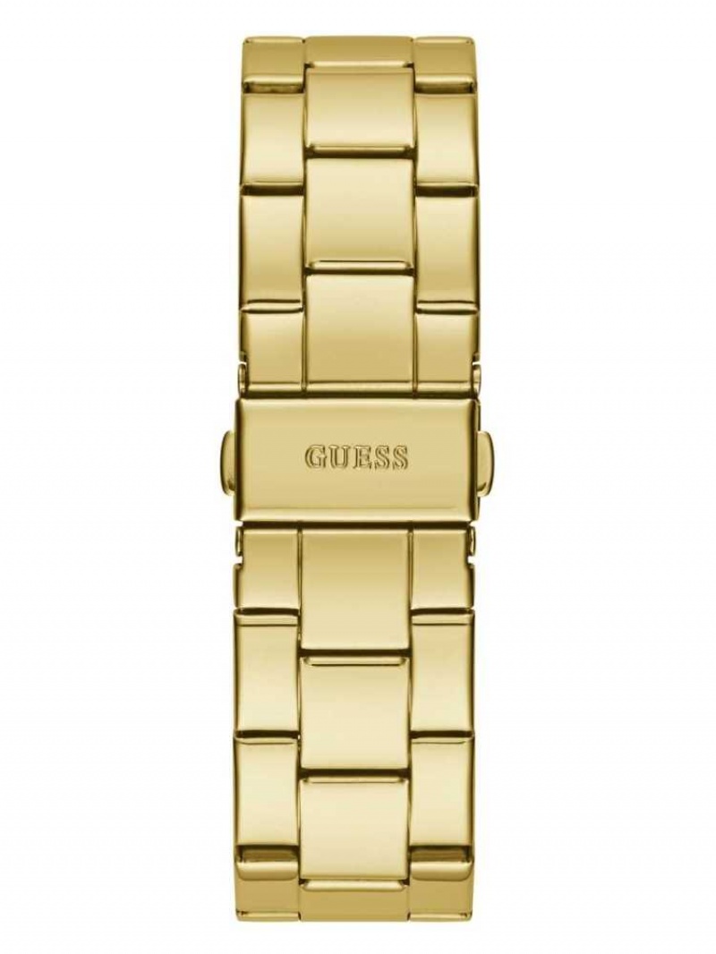 Montre Guess Gold-Tone Logo Analog Femme Multicolore | 14982-DAQZ