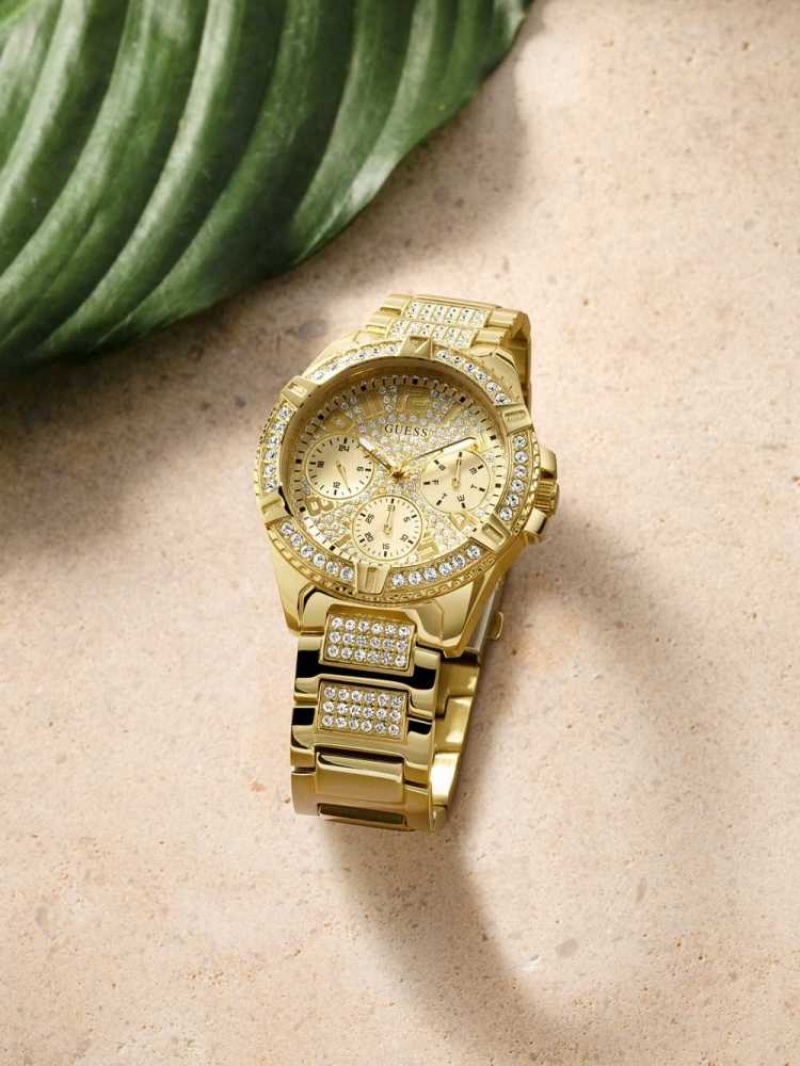 Montre Guess Gold-Tone Multifonction Femme Doré | 70529-FONT