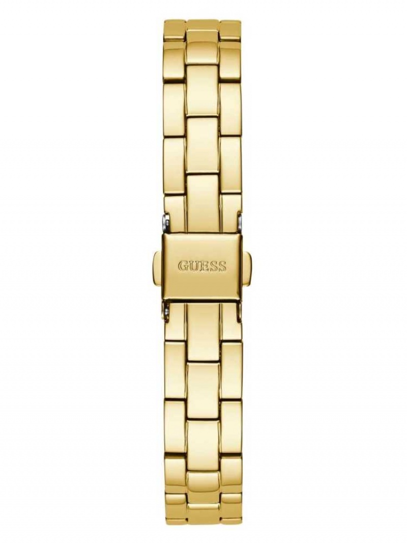 Montre Guess Gold-Tone and Diamond Analog Femme Multicolore | 97504-HXDL