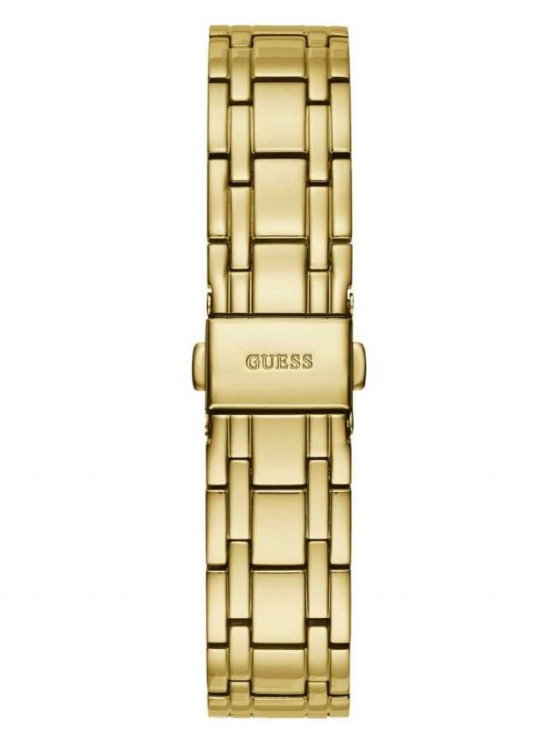 Montre Guess Gold-Tone and Diamond Analog Femme Multicolore | 61239-SWJC