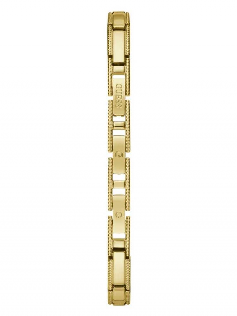 Montre Guess Gold-Tone and Rhinestone Analog Femme Multicolore | 45273-RDML