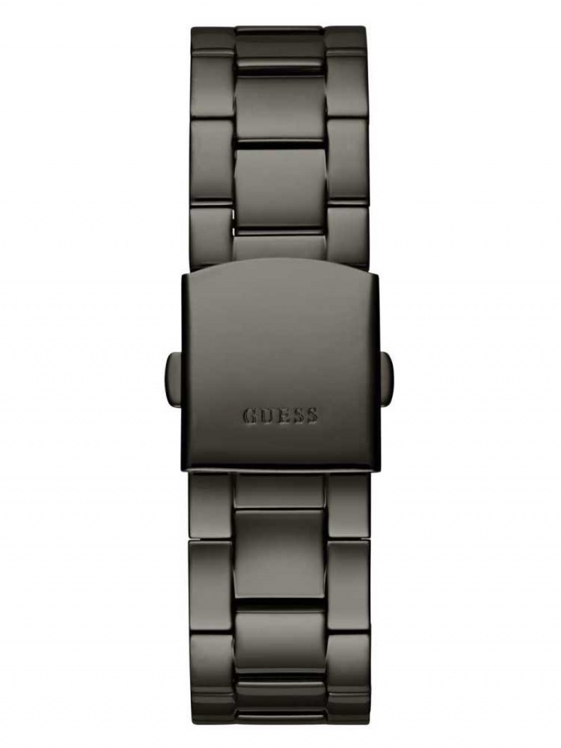 Montre Guess Gunmetal And Blue Analog Homme Obsidienne | 14097-UVHT