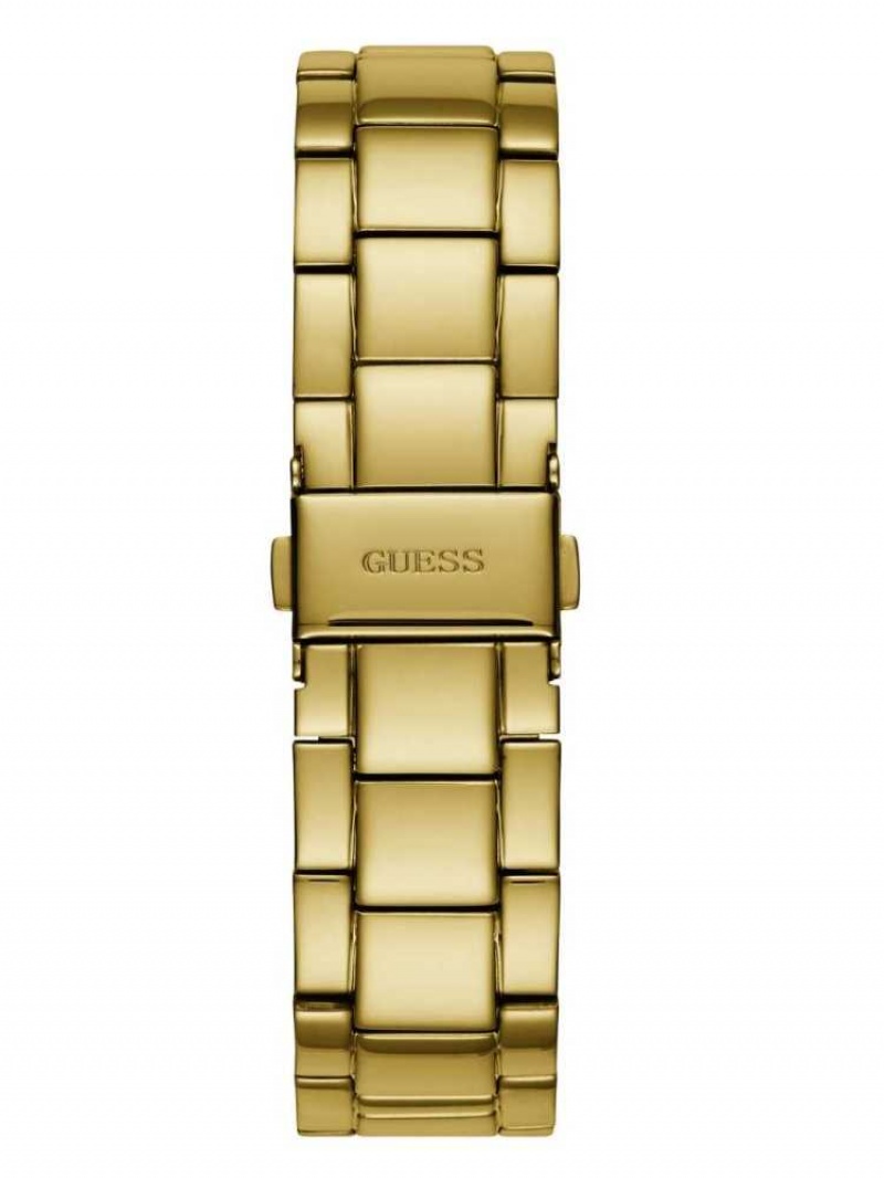 Montre Guess Navy and Gold-Tone Chronographe Femme Doré | 38149-HEIS