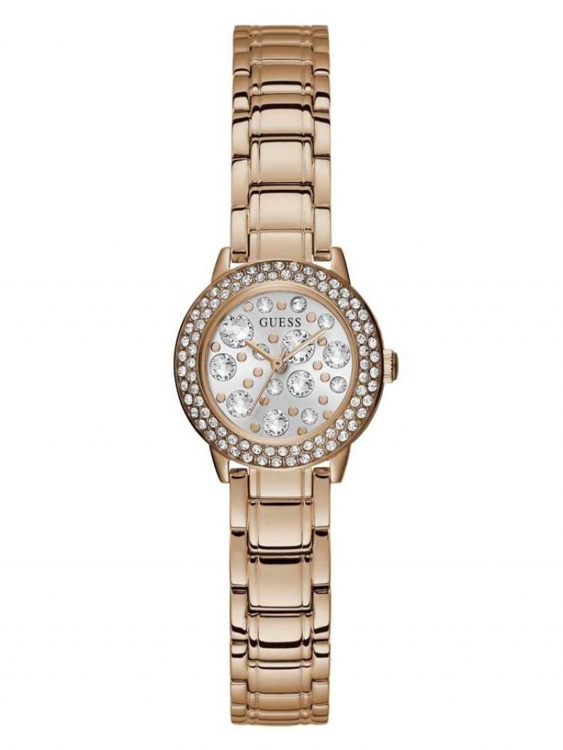 Montre Guess Rose Gold-Tone Analog Femme Multicolore | 75283-PVLR