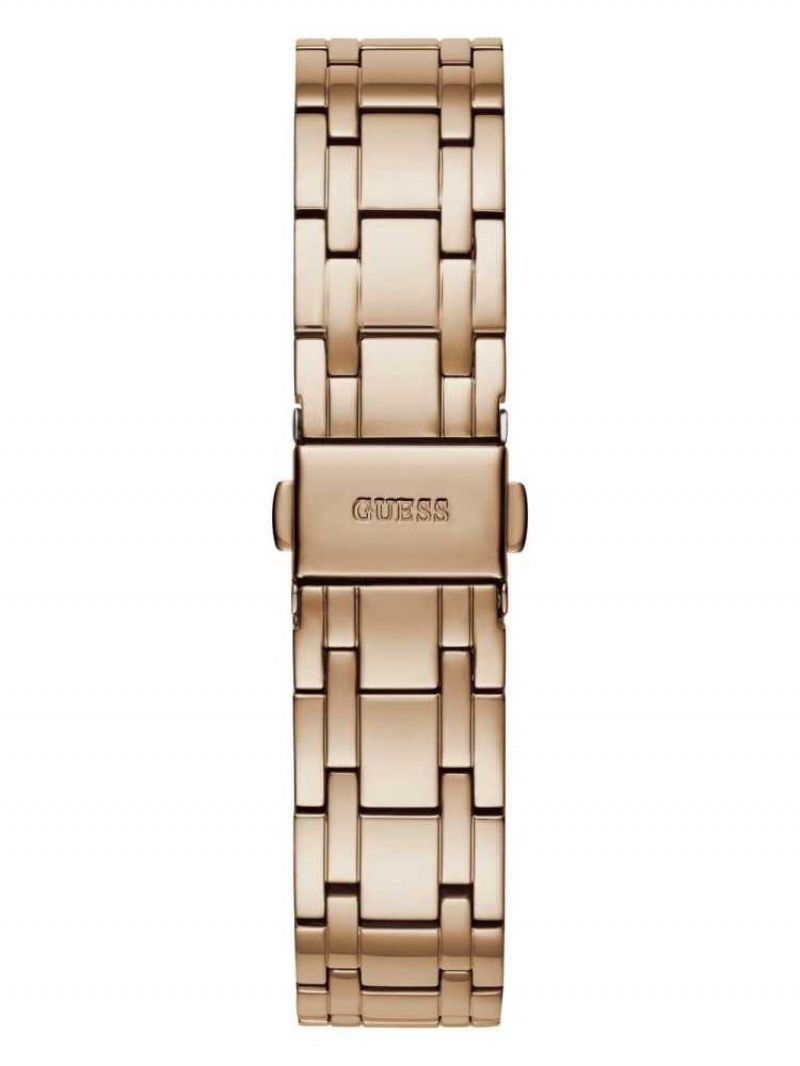 Montre Guess Rose Gold-Tone Analog Femme Rose Doré | 56124-OBYH