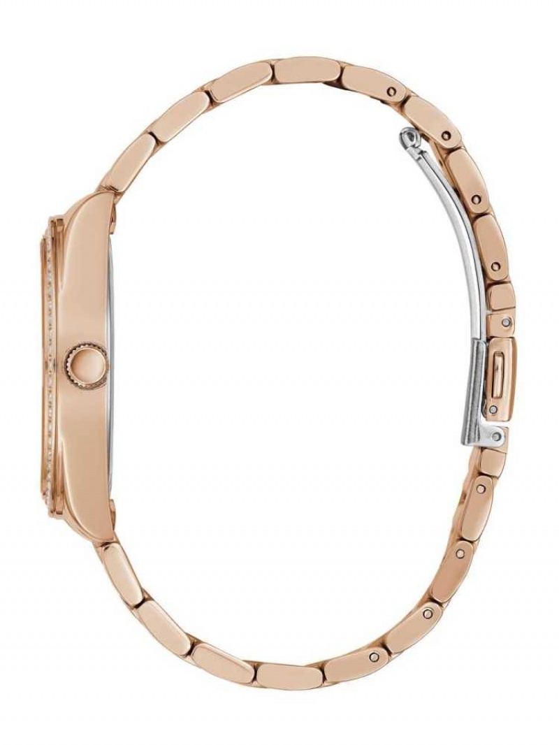 Montre Guess Rose Gold-Tone Analog Femme Multicolore | 98514-FQBG