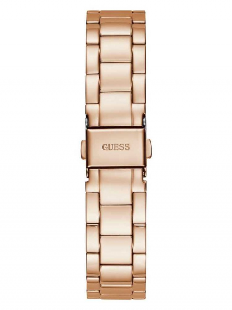 Montre Guess Rose Gold-Tone Analog Femme Multicolore | 98514-FQBG