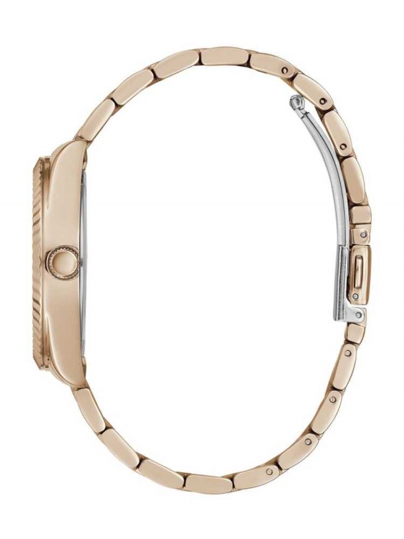 Montre Guess Rose Gold-Tone Analog Femme Multicolore | 69857-ZTRP