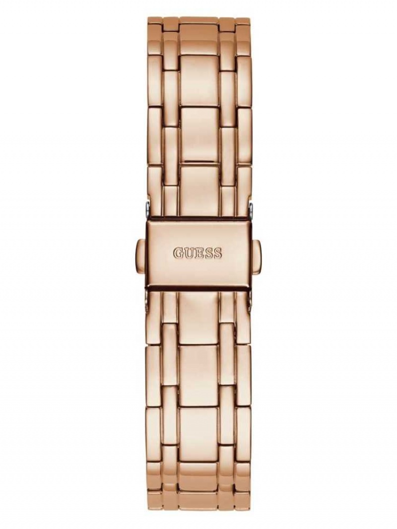 Montre Guess Rose Gold-Tone Analog Femme Multicolore | 79426-DLCF