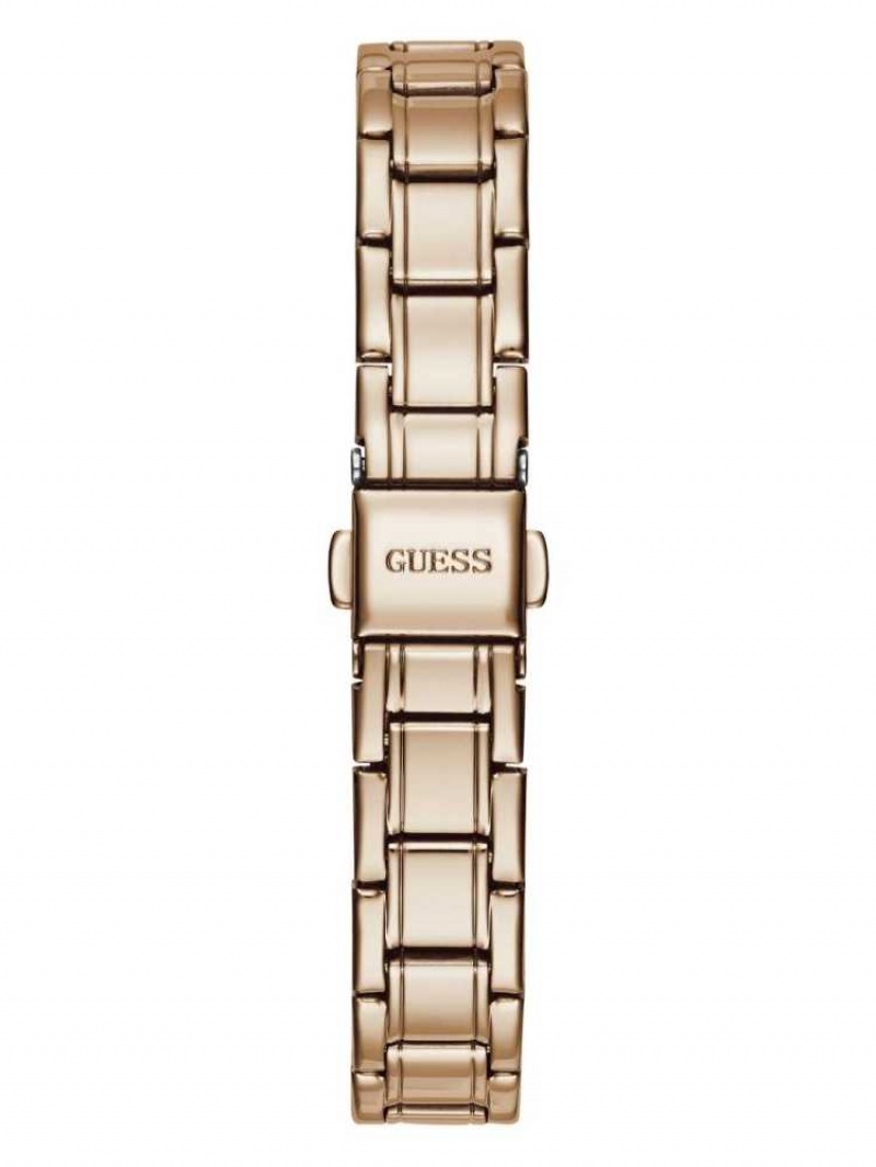 Montre Guess Rose Gold-Tone Diamond Analog Femme Multicolore | 96187-MNPB