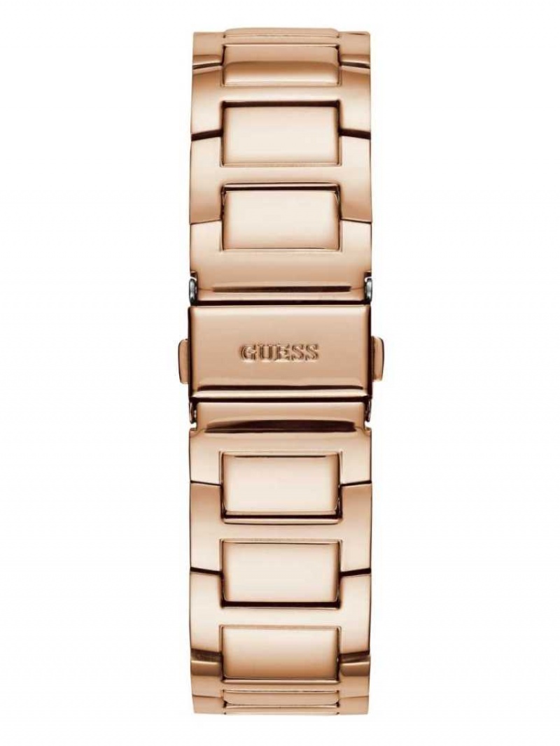 Montre Guess Rose Gold-Tone Multifonction Femme Rose Doré | 62048-XDQB