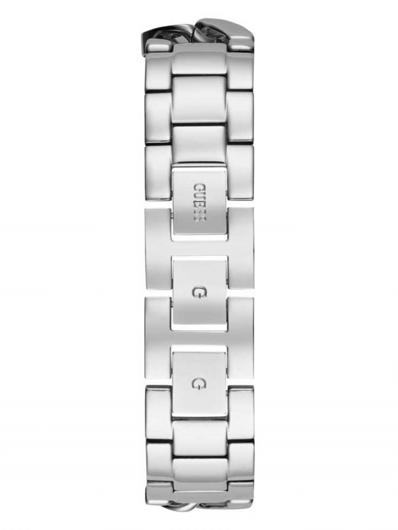 Montre Guess Silver-Tone Analog Femme Multicolore | 71209-JVCL