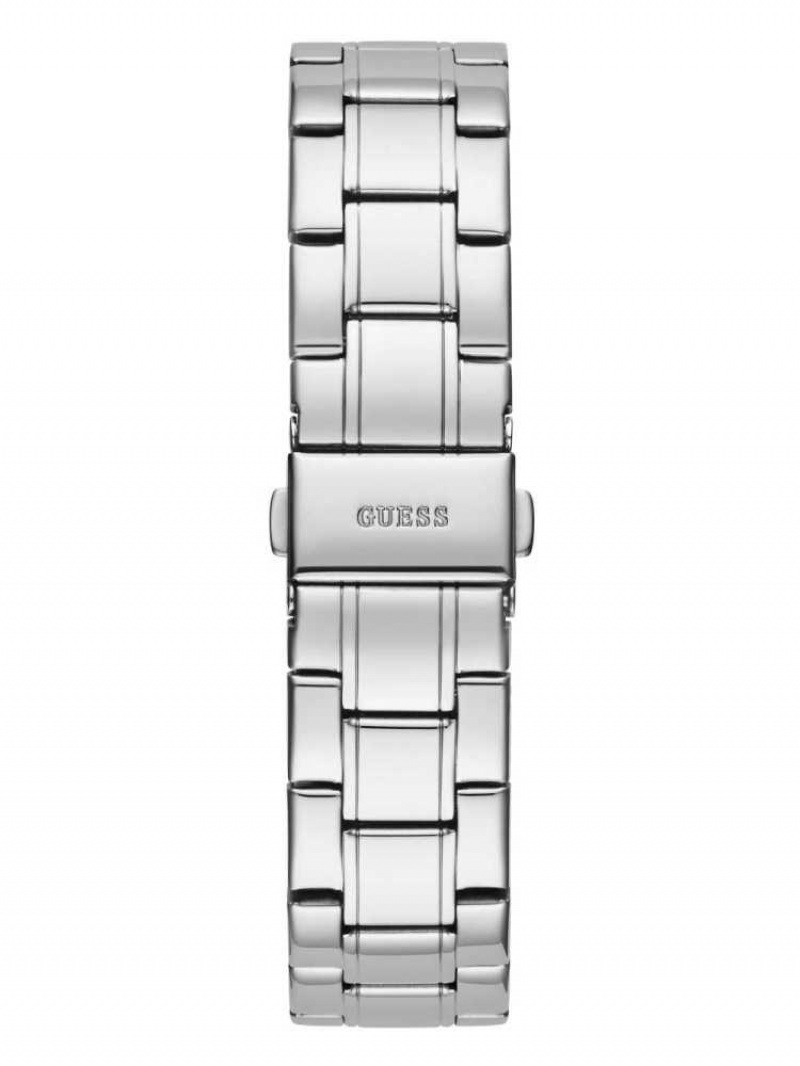 Montre Guess Silver-Tone Analog Femme Multicolore | 43068-MQEN