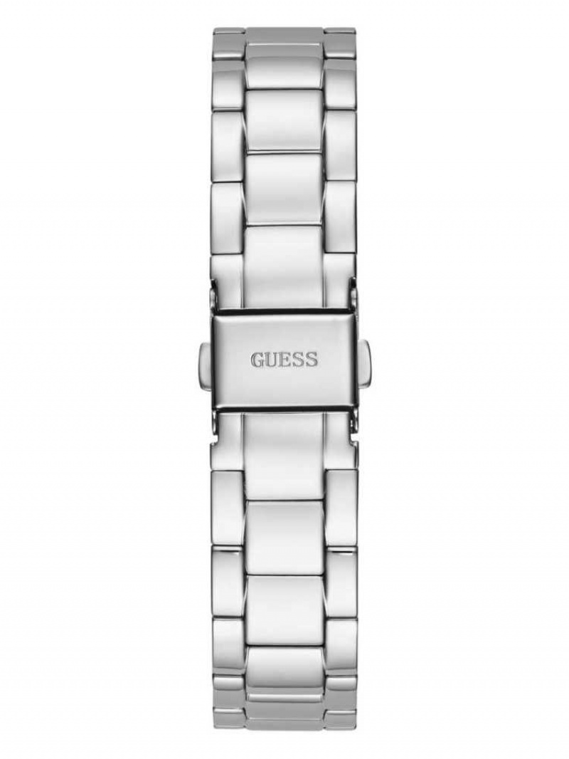 Montre Guess Silver-Tone Analog Femme Multicolore | 01342-FSOG