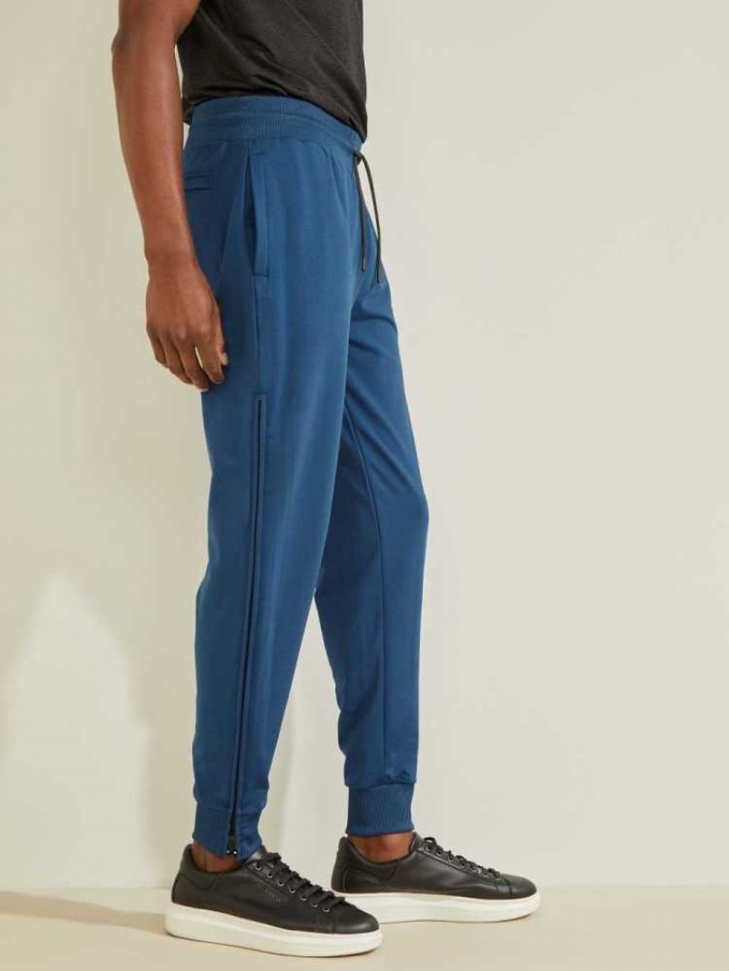 Pantalon Guess Eco Hal Homme Bleu | 56973-VGAJ