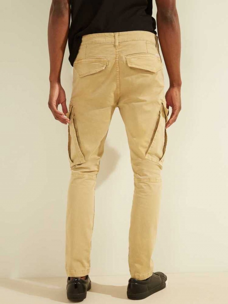 Pantalon Guess Lonita Twill Cargo Homme Multicolore | 51049-DRGP