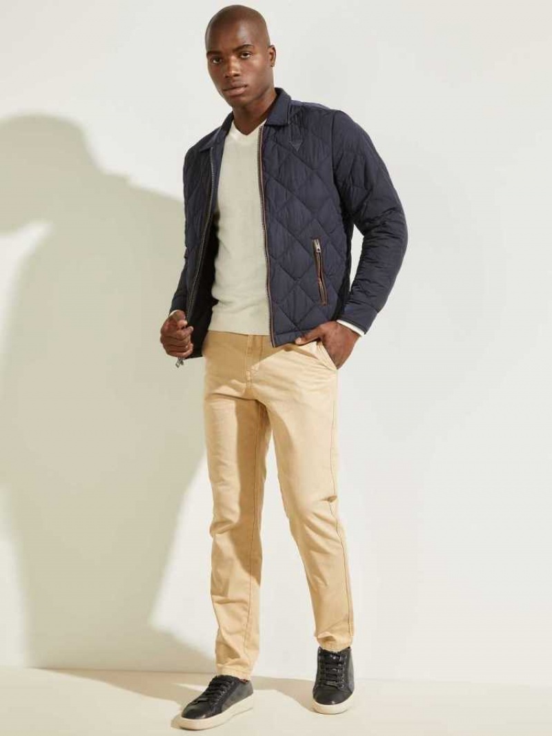 Pantalon Guess Max Homme Beige | 71283-GTEF