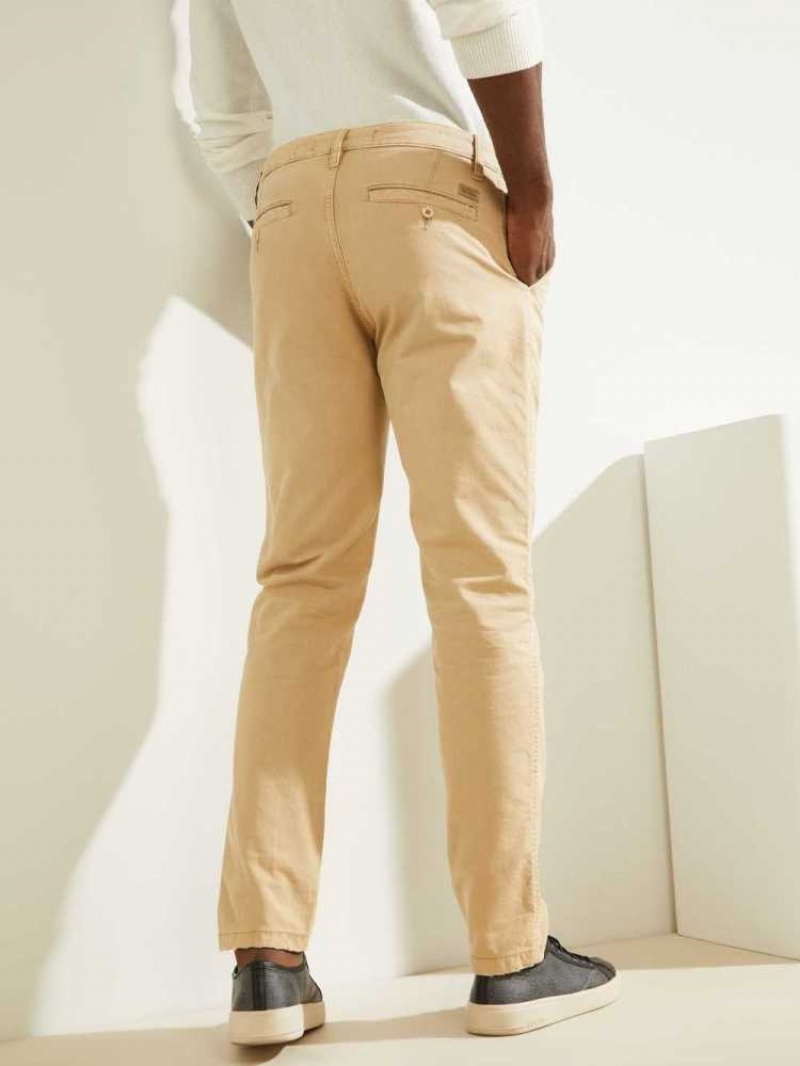 Pantalon Guess Max Homme Beige | 71283-GTEF