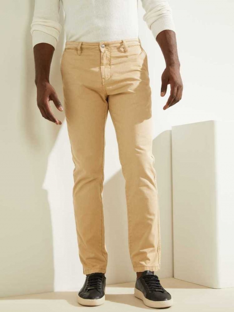 Pantalon Guess Max Homme Beige | 71283-GTEF