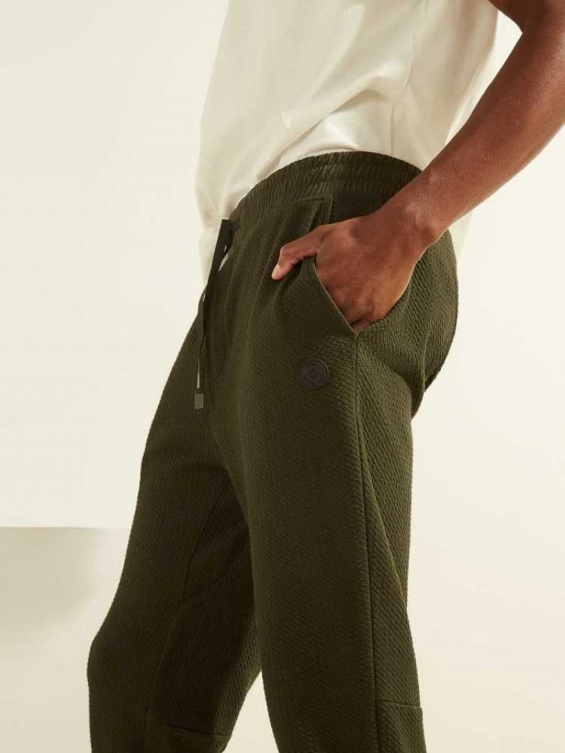 Pantalon Jogger Guess Alpine Performance Homme Vert | 72853-ZKGC