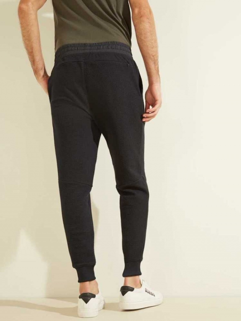 Pantalon Jogger Guess Alpine Performance Homme Bleu Foncé | 42701-ZDIA