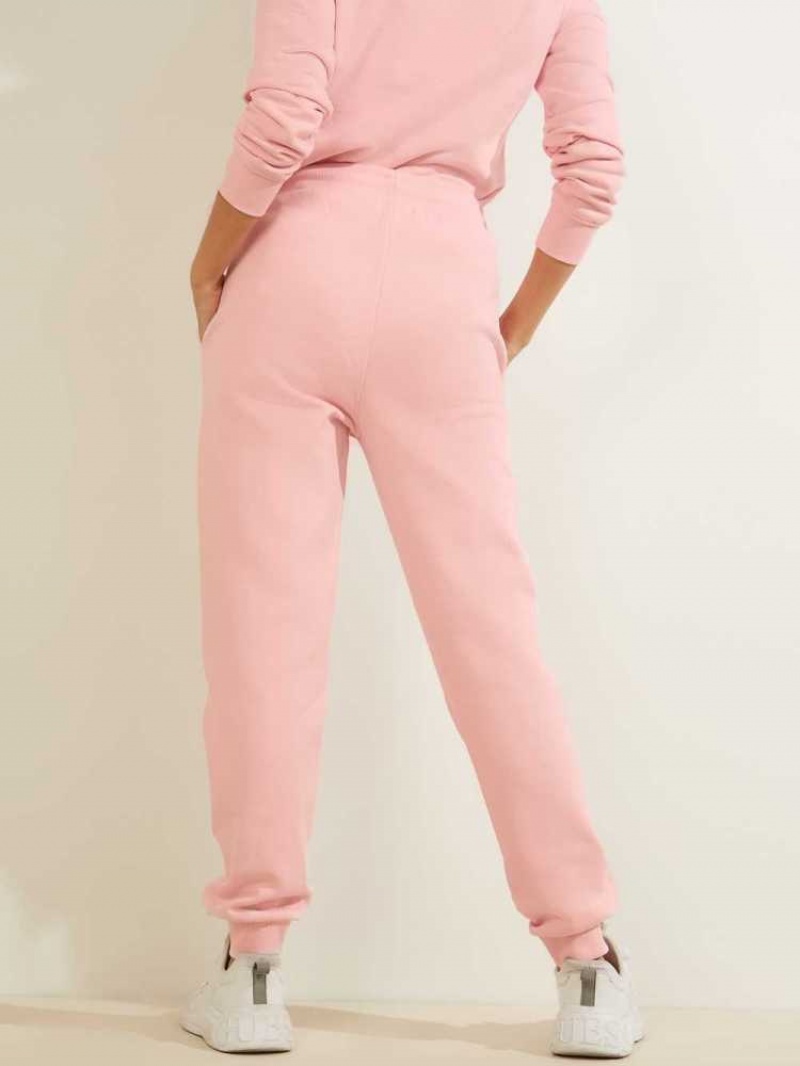 Pantalon Jogger Guess Eco Alene Femme Rose Clair | 95318-NKTQ