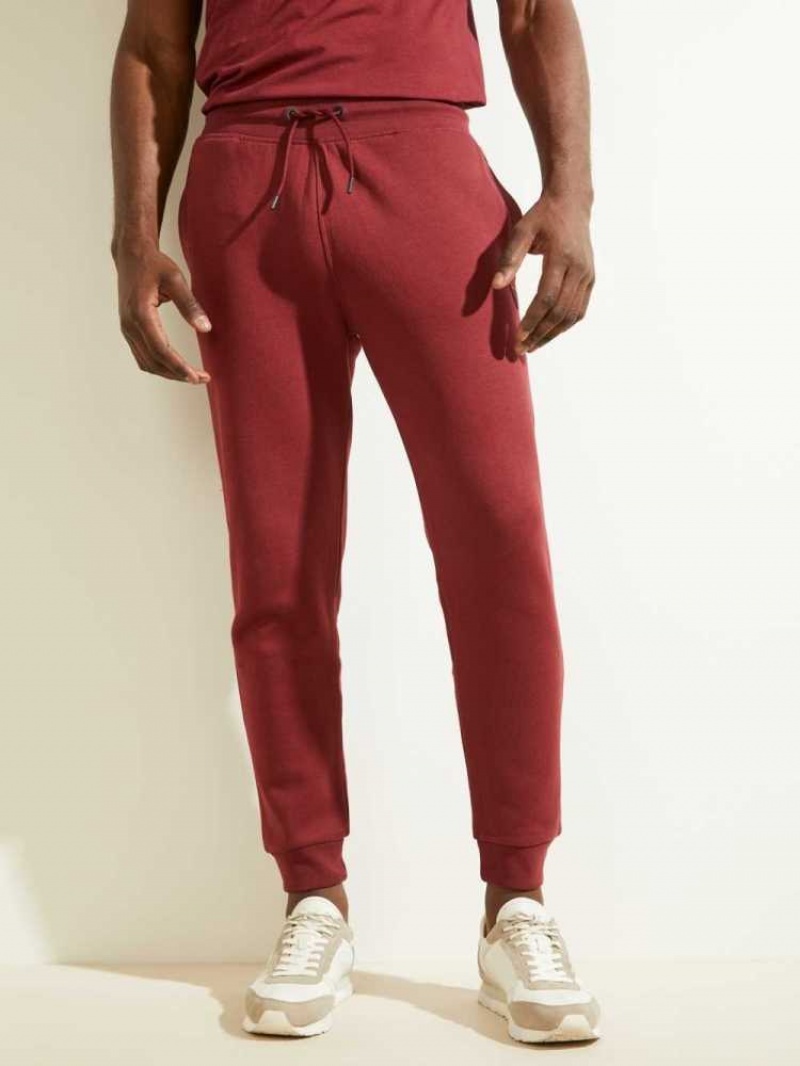 Pantalon Survêtement Guess Eco Aldwin Homme Bordeaux | 21378-RPZA