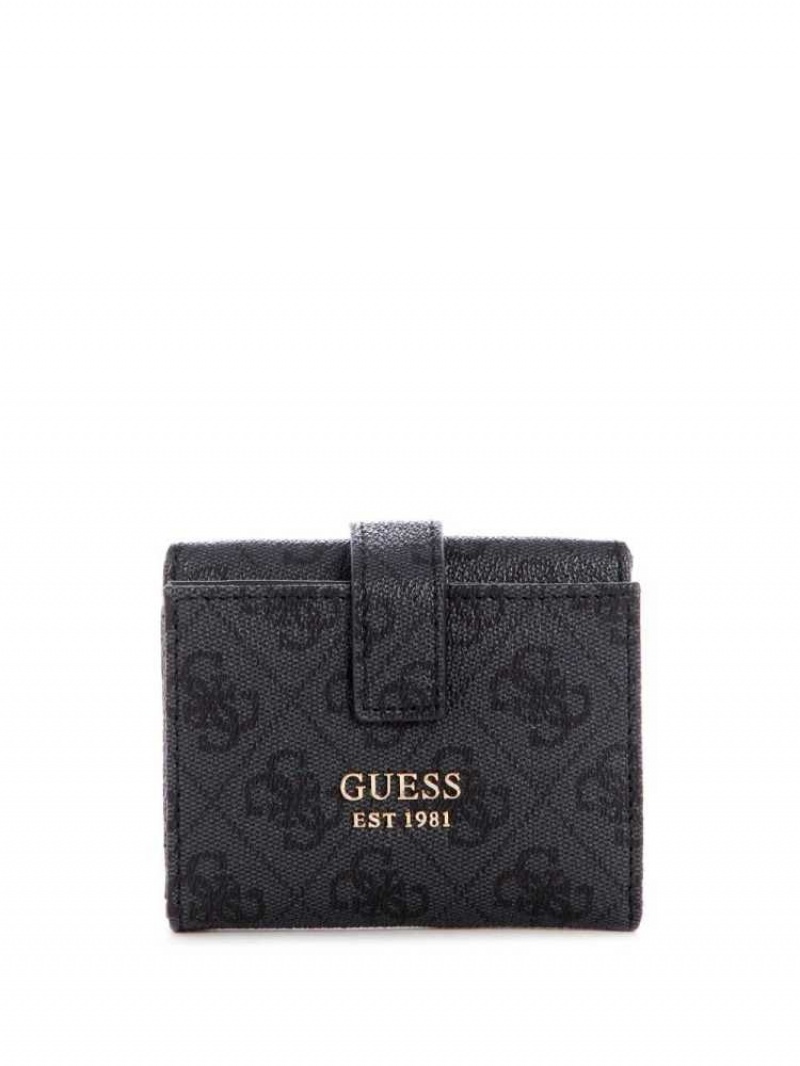 Portefeuilles Guess Alisa Petite Trifold Femme Bleu Fleur | 13869-WZMK