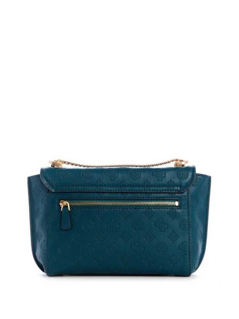 Sac Crossbody Guess Bea Convertible Femme Vert Foncé | 45321-OUVL