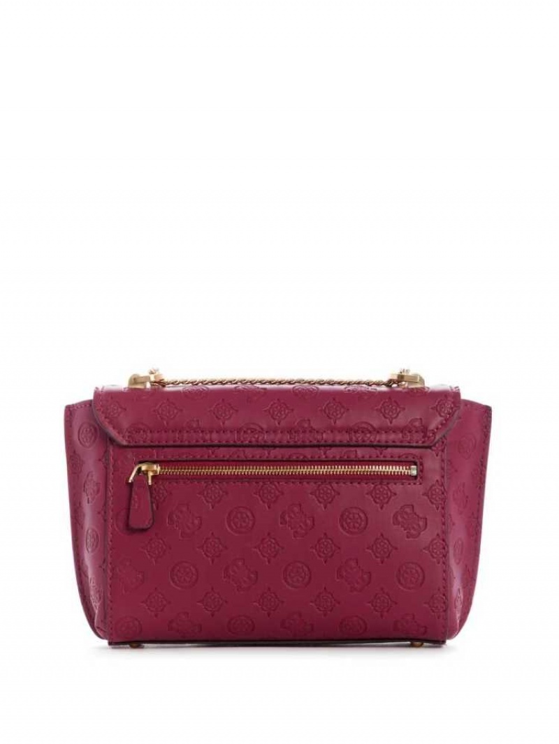 Sac Crossbody Guess Bea Convertible Femme Marron | 23791-YMKC