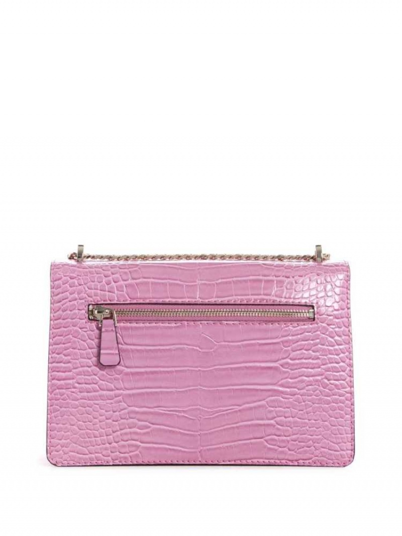 Sac Crossbody Guess Katey Convertible Femme Fushia | 17305-HXOC