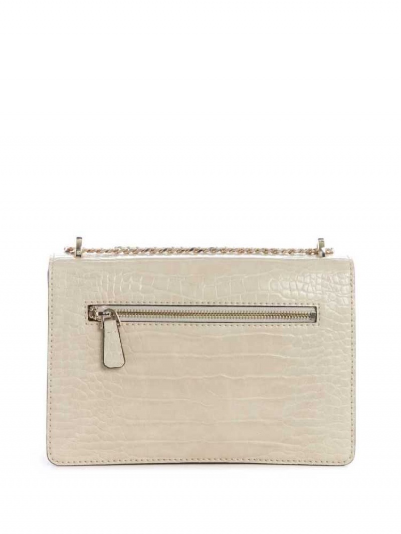 Sac Crossbody Guess Katey Convertible Femme Grise | 64851-GQEJ