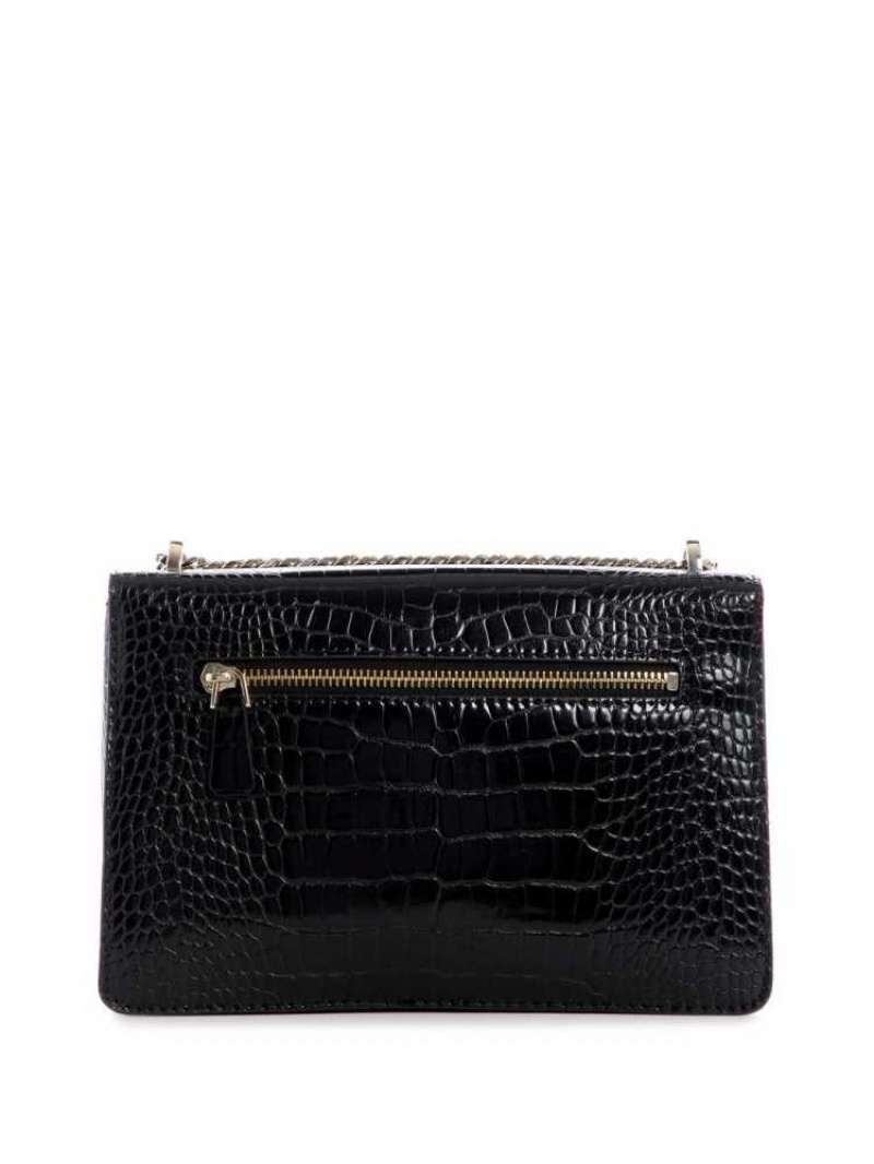 Sac Crossbody Guess Katey Convertible Femme Noir | 73542-AOYZ