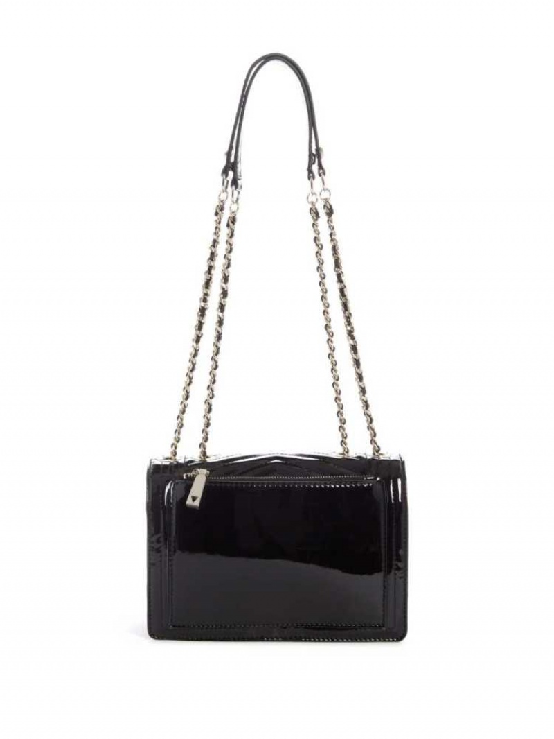 Sac Crossbody Guess Lida Convertible Femme Noir | 64701-ORBI