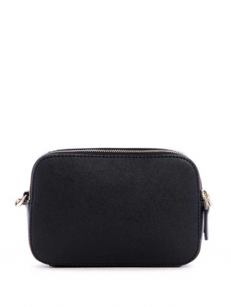 Sac Crossbody Guess Noelle Camera Femme Noir | 42301-BHGS