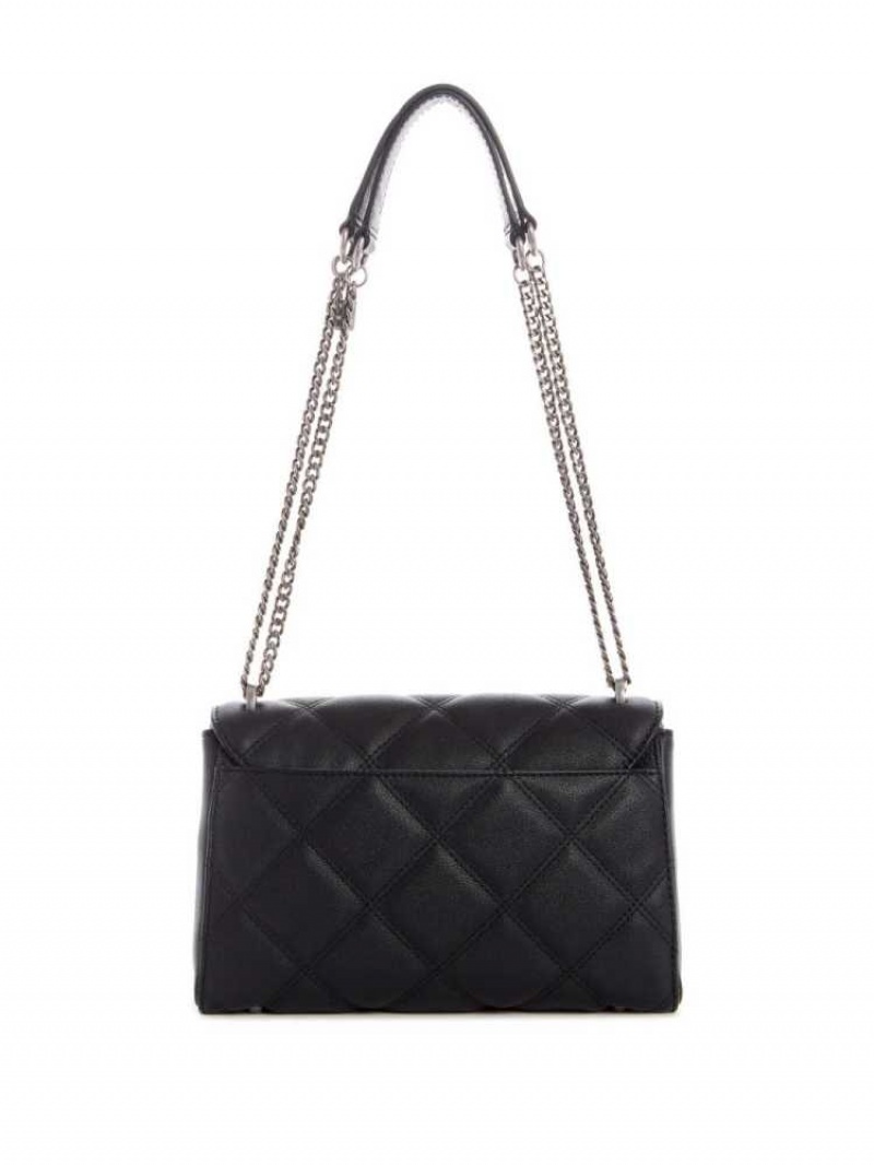 Sac Porté Épaule Guess Katey Matelassé Femme Lavage | 09478-JPWG