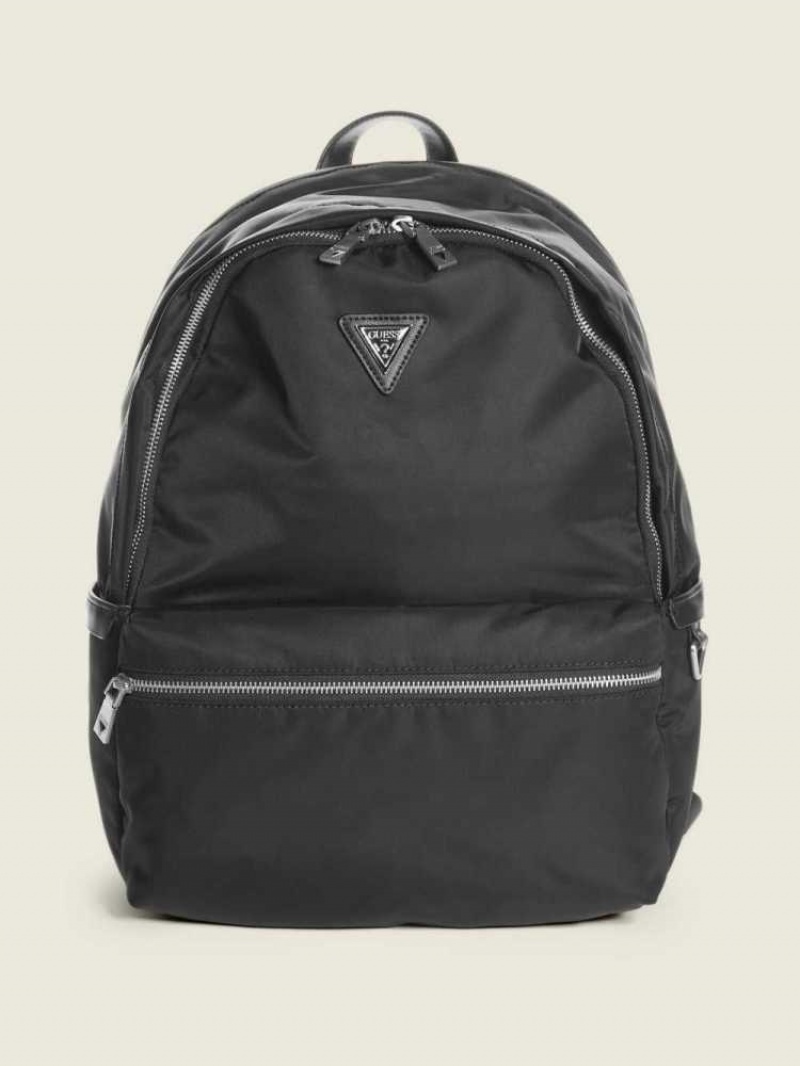 Sacs à Dos Guess Certosa Compact Homme Noir | 64308-WLGN