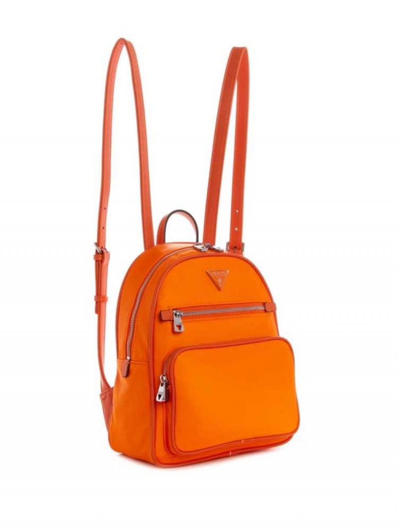 Sacs à Dos Guess Little Bay Femme Orange | 27190-BMSE