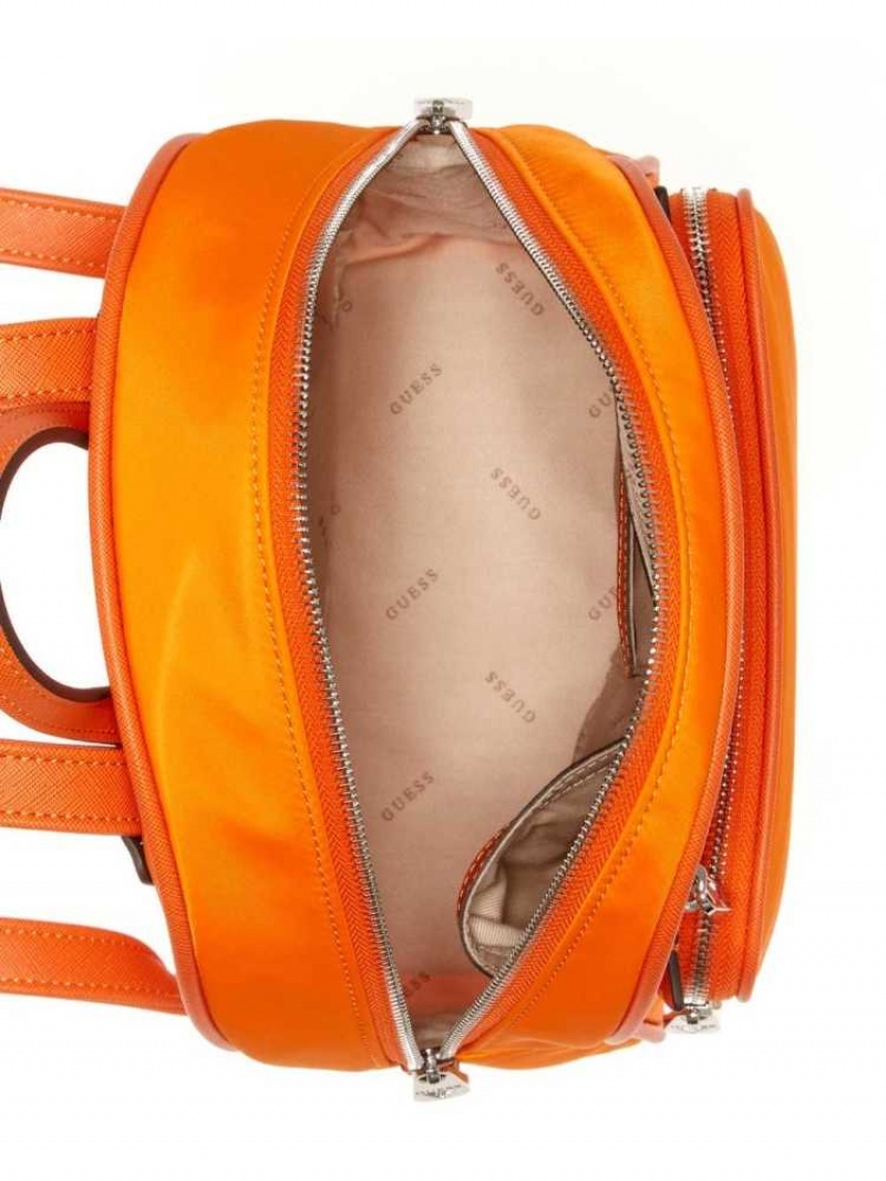 Sacs à Dos Guess Little Bay Femme Orange | 27190-BMSE